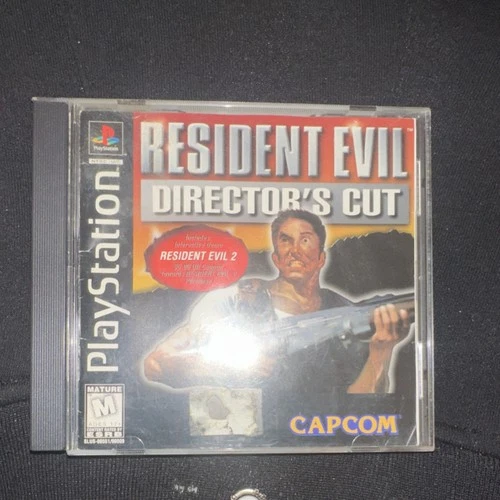 Resident Evil: Director's Cut - Sony PlayStation 1, Capcom, Manual Included