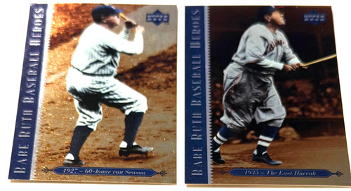 Babe Ruth [1935 - The Last Hurrah] #81 1995 Upper Deck Ruth Heroes card
