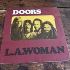 The Doors L.A. Woman LP Original Die-Cut Window Cover Insert Worn Vinyl
