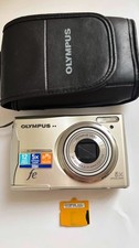 Used Olympus FE 46 Digital Camera 4G SD Card Point Shoot Retro Clean Lens Works