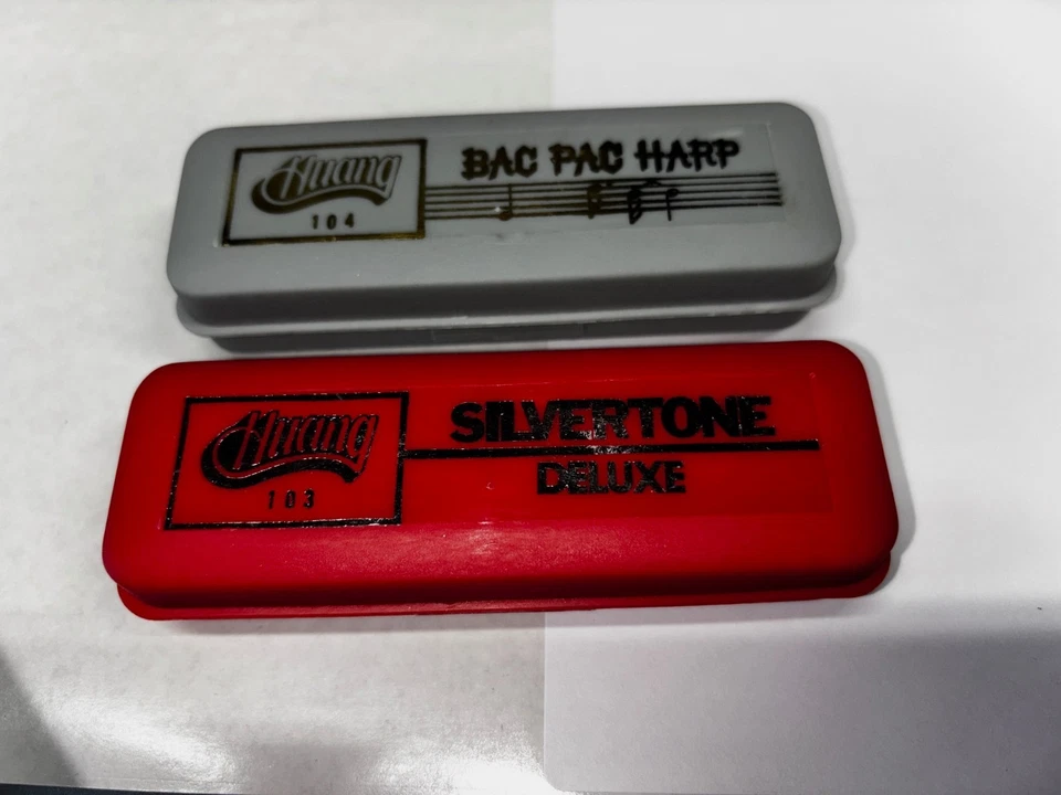 HARMONICA Huang HARP  KEY OF  F  & F TENOR  LOW F NEW UNUSED  HOHNER 2 pc LOT - Image 2 of 4