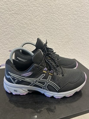 Women's ASICS Gel Venture 8 Black Running Shoes Sneakers Size 9.5 Style 1012A706