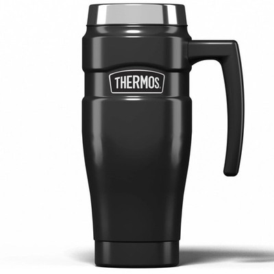 Thermoskanne Stainless King Gun Metal Travel Mug (470 ml), 470 ml,