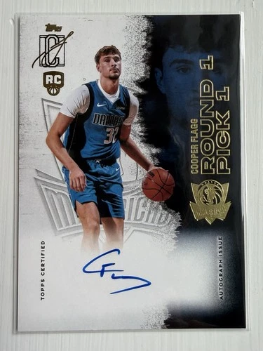 2025 Topps Signature Cooper Flagg Base (RAW)