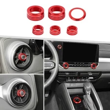 Center Console Switch Knob Cover Trim Ring For Chevy Colorado/GMC Canyon 2024+