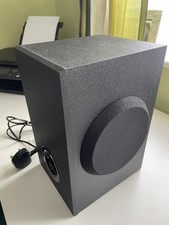 LG SPQ1-W Wireless Active Subwoofer Speaker 24W Black (Power & Bluetooth Tested)