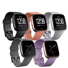 Fitbit Versa Health & Fitness Smartwatch Activity Tracker S & L Sizes