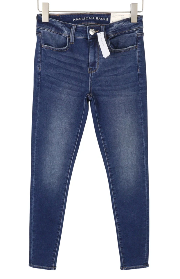 American Eagle Outfitters Jegging Cozy Jean Skinny Femme W27 Bleu - Photo 2/4