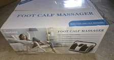 NEW Foot Calf Massager w Remote Control, Deep Kneading, Rolling, Handle TISSCARE