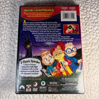 Alvin and the Chipmunks - Trick or Treason (DVD, 2008) for sale