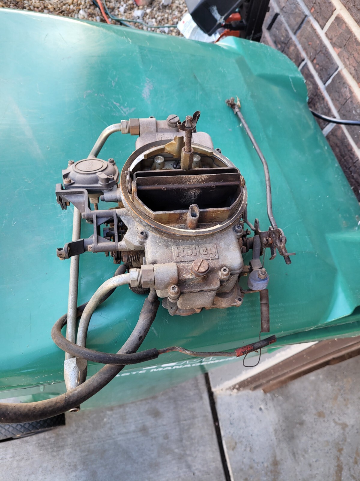 Holley Carburetor 650 CFM 4 Barrel R840141 Manual Choke eBay