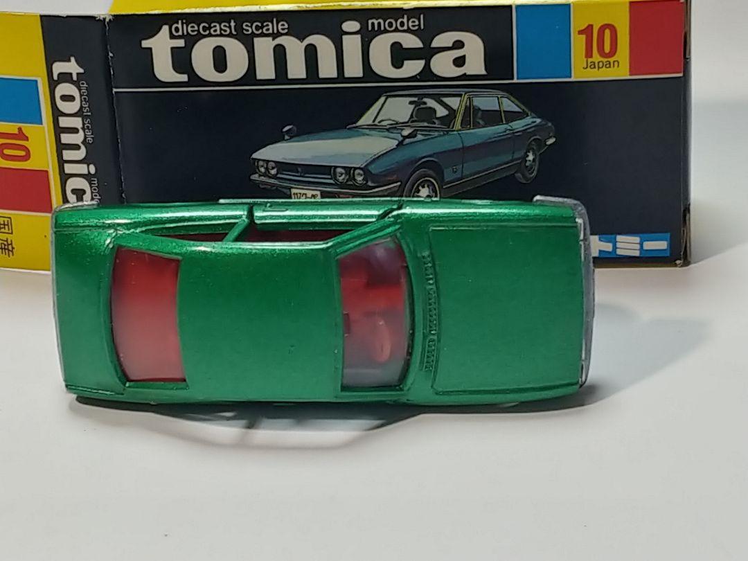 TOMY Tomica Isuzu 117 Coupe 1800XE Black Box Vintage Diecast