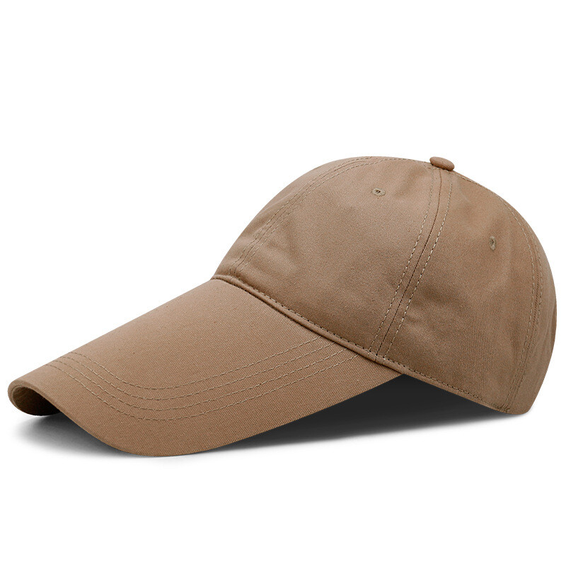 M,XL 5.5 inch Extra Long Bill Baseball Cap Mens Womens Dad Hat For