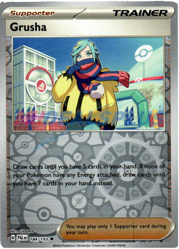 grusha pokemon card full art Grusha Full Art Paldea Evolved 253/193, NM Pokemon Card main image 1