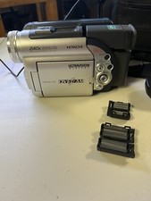 Hitachi Ultravision Digital DVD Camcorder Samsonite Case and 10 New DVD-R Discs