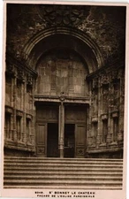 CPA St-BONNET-le-CHATEAU -Facade de l'Église Paroissiale (263167)
