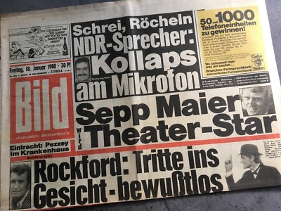 BILDZEITUNG 23.05.2023 MAI Geburt Geburtstag Habeck Reeder König