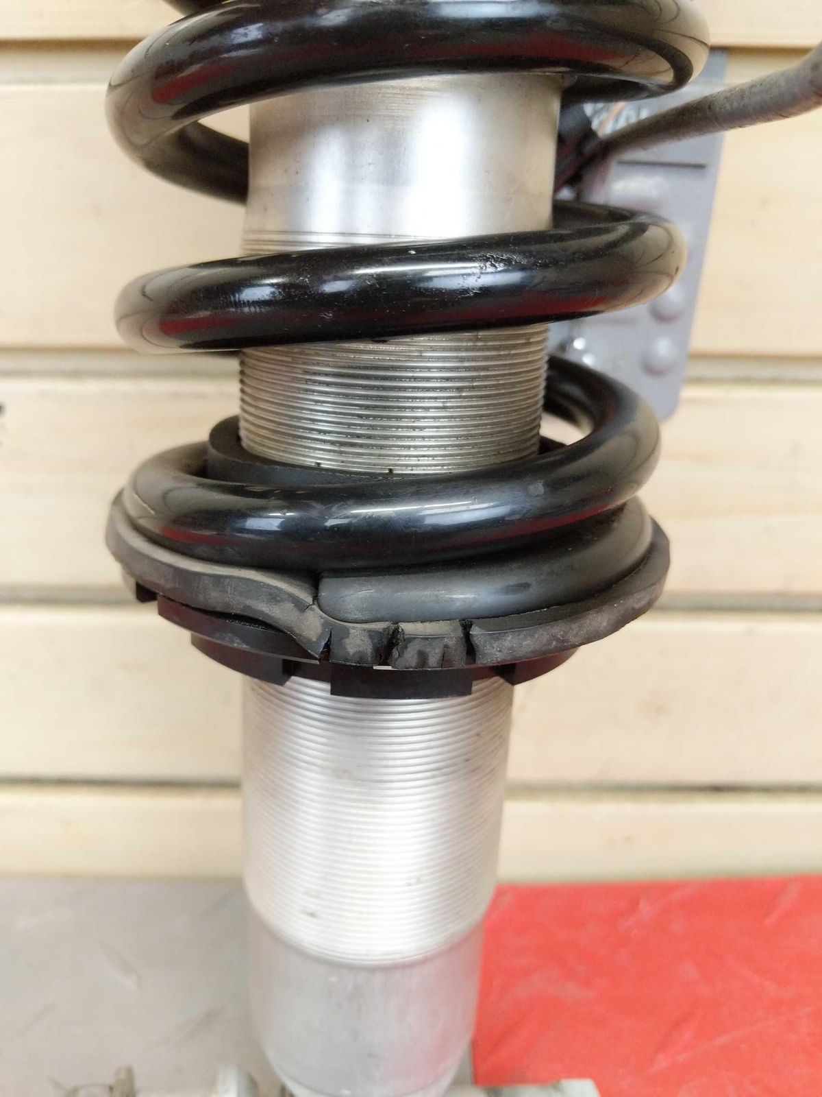 2002 Ferrari 360 Spider Modena OEM Front Shock Absorber **BENT FOR PARTS 174722