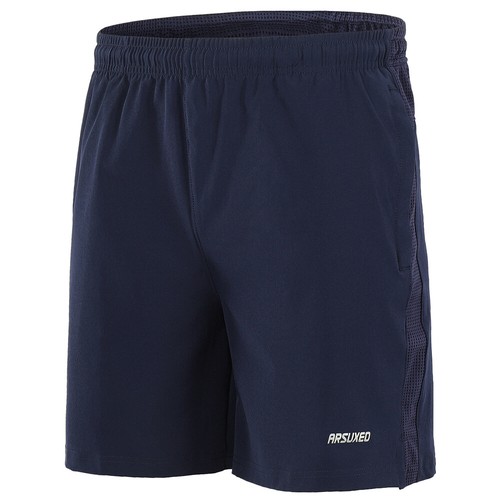 Arsuxeo Men's Cycling Shorts Bike Shorts Quick Drying with Zipper Pockets N5S7 - Picture 9 of 12