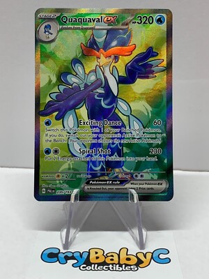 Pokemon Quaquaval ex 235/193 Paldea Evolved SV Ultra Rare Full Art