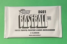 2021 TOPPS HERITAGE MINOR LEAGUE 1972 POSTER BOXLOADER SEALED PACK