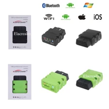 KW902 Wifi/Bluetooth ODB2 Diagnostic Code Scanner Reader for iPhone IOS Android