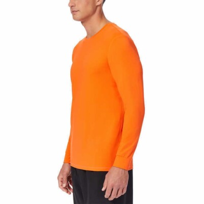 32 DEGREES Cool Men's UPF 40 Air Mesh LS Crew neck Shirts - Main Image