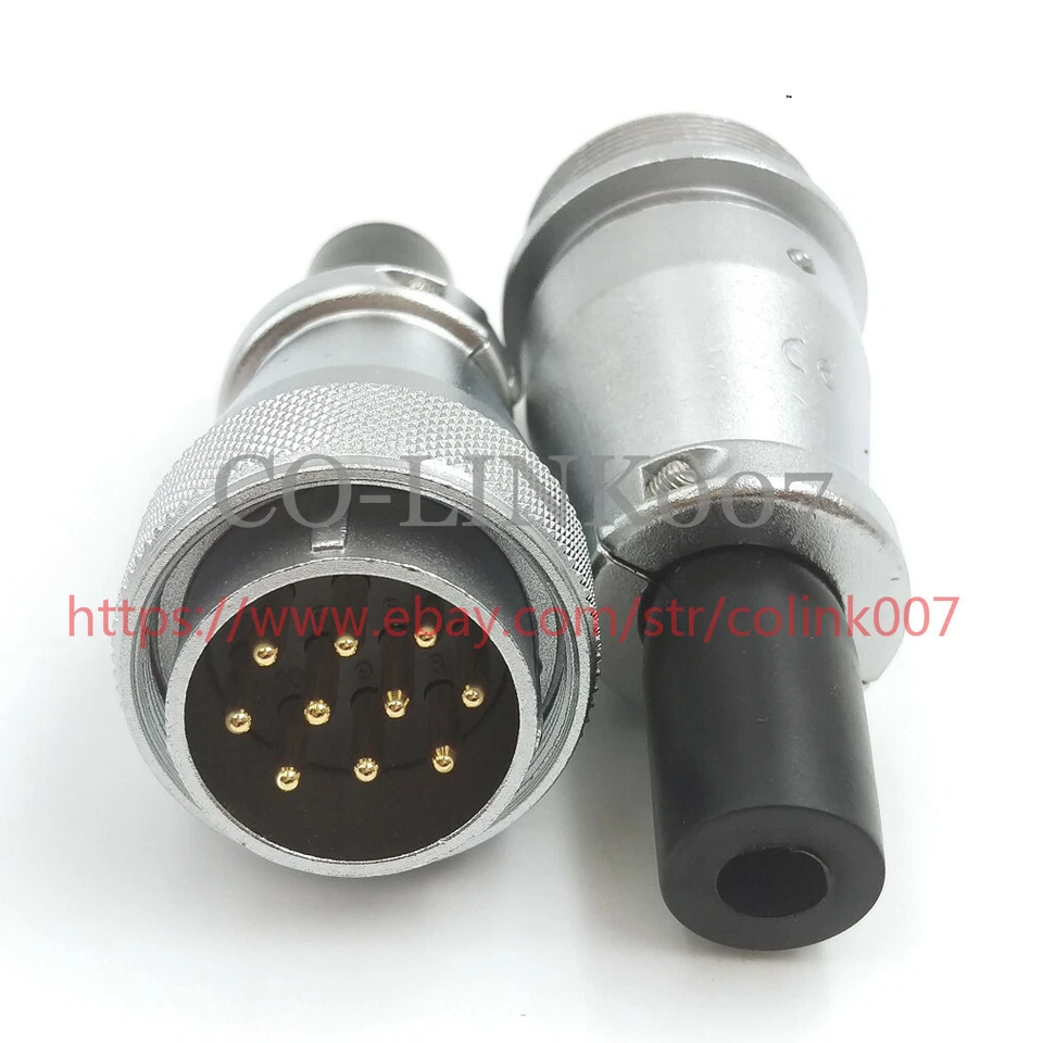 WEIPU WS28 10Pin Power Connector, 25A Electrical Docking Aviation Connector - Image 3 of 4