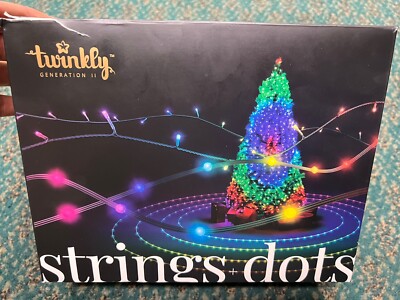 Twinkly Generation II Multicolor 400 + Dots 60 Indoor Outdoor App Control All S