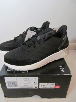 Adidas Womens Questarstrike X Athletic Shoe, Black, Size 6.5