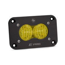 Baja Designs S2 Flush Mount Amber Pro Wide/Cornering Light 2450 Lumens