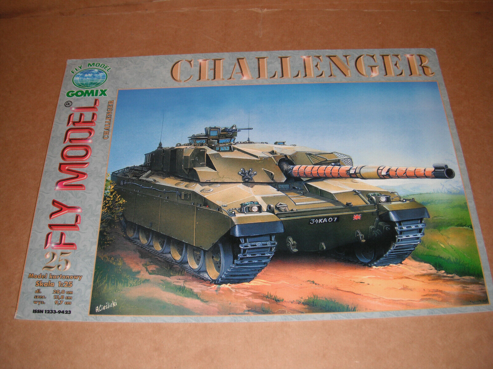 Paper Card Model - Challenger - by Fly Model Gomix