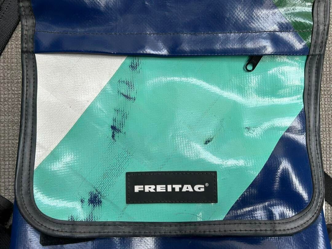 FREITAG F33 BONANZA Backpack 19~24L RARE Model BLUE WHITE FREITAG F33 BONANZA Backpack 19~24L RARE Model BLUE WHITE