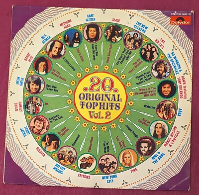20 Original Top Hits Vol. 2 - Various 12'' Vinyl, LP, Compilation, Polydor, 1974