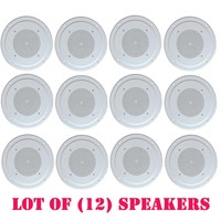 Lot Of (12) Pyle Pdics54 5'' Full Range In Ceiling Speaker System W/transformer on sale Lot Of (12) Pyle Pdics54 5'' Full Range In Ceiling Speaker System W/transformer on sale