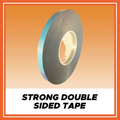  DOPPELSEITIG HOCHBINDUNG KLAR ACRYL AUTOKAROSSERIE FORMEN SPOILERBAND 6mm x 33m