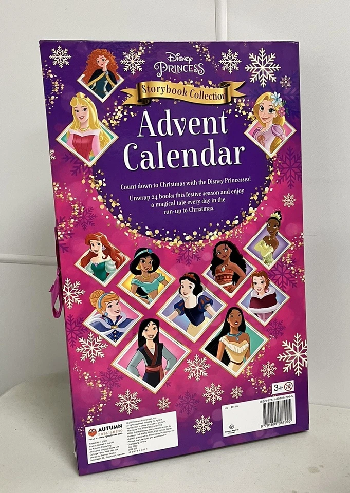 Disney Ultimate Princess Storybook Collection Advent Calendar 24 Books  2022 NEW — 第 2/3 张图片