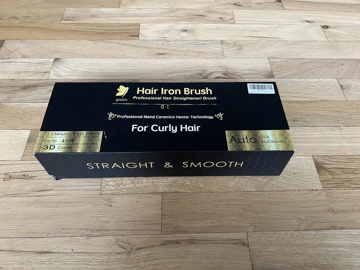 Gisala hair straightening brush cheap