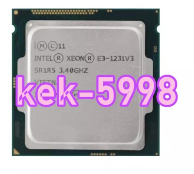1PC E3-1226V3 E3-1230V3 1231V3 CPU #LL