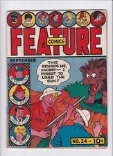Cover of Feature Comics #24