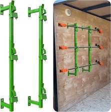 Bastidores de recortadora de 3 lugares GREEN para remolques cerrados, bastidor de remolque Weedeater Rack