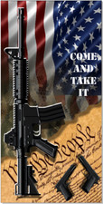 American Flag Gun Rights Cornhole Wrap Bag Toss Skin Decal Sticker Set