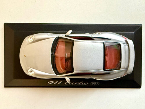 MINICHAMPS WAP02013216 PORSCHE 911 TURBO (997) ARGENTO MET 1/43 - Foto 6 di 10