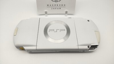 Sony PSP 1000 Ceramic White Console Handheld System Tested Japan