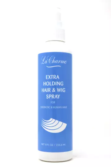 La Charme Extra holding Hair Wig Spray for synthetic Human Hair 8 Fl Oz