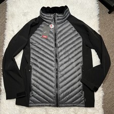 Tumi Black / Slate Down Puff Jacket Size Large F77141a
