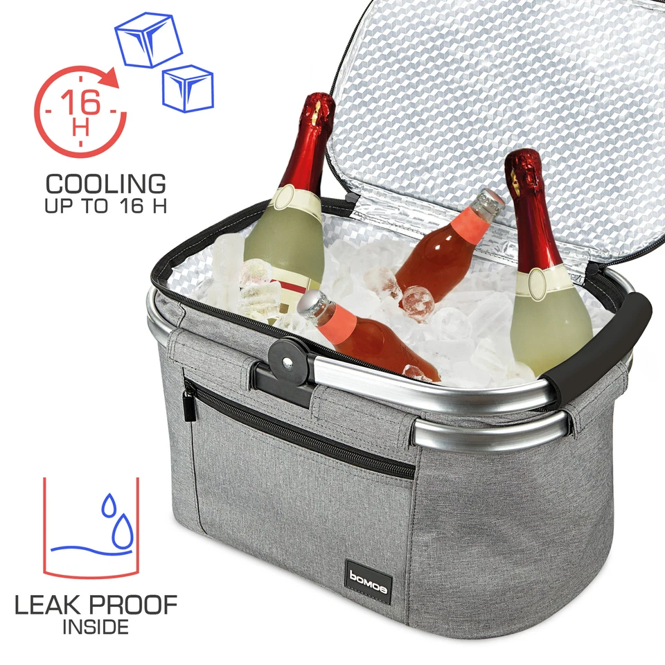 Kühltasche Kühlbox Isoliertasche Camping Picknickkorb Thermotasche Thermo Eis - Bild 4 von 4