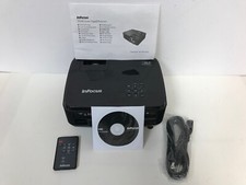 INFOCUS IN104 DLP PROJECTOR 41 HOURS WITH MANUAL CD REMOTE AND CARRYING CASE