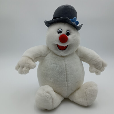 1999 Gemmy Frosty Snowman Plush Stuffed Animal 15  Christmas Doesn't Sing