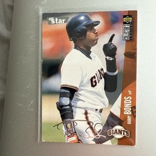 1996 Collector's Choice #300 Barry Bonds Silver Signature